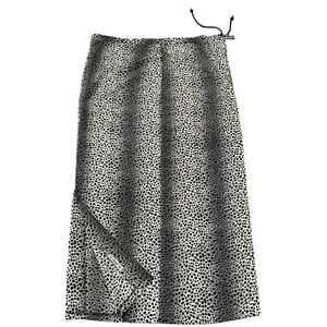 Large Womens Leopard Maxi Skirt with Draw String Adjustable Waistband